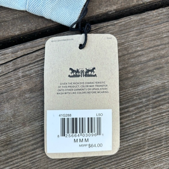 Levi’s Silvertab Crop Trucker Jacket | Size 10-12 YRS (M) - Picture 16 of 16